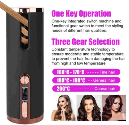 Rechargeable Wave Curler