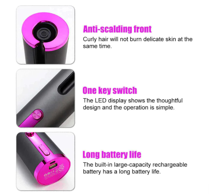 Rechargeable Wave Curler