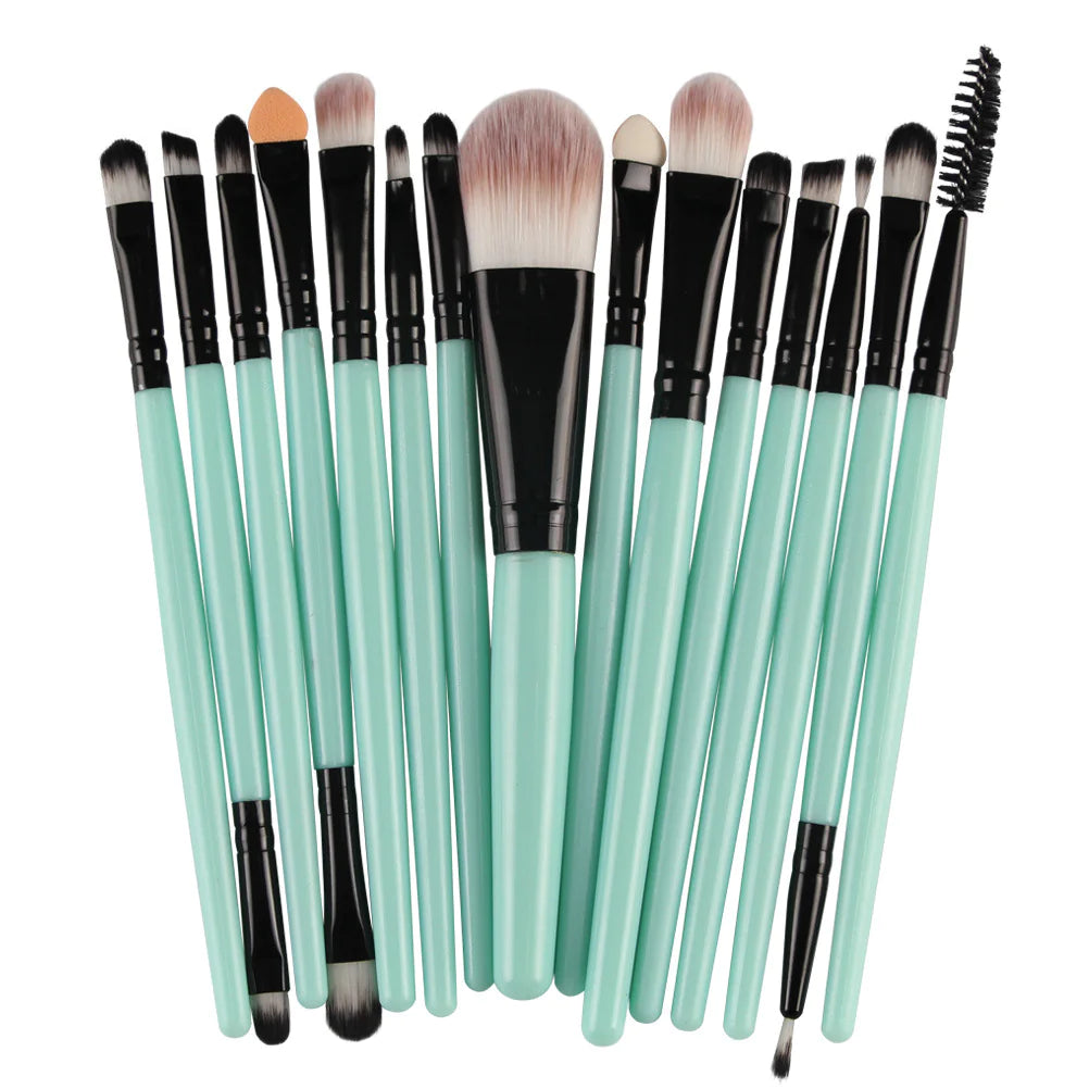 15 Pieces Makeup Brush Set