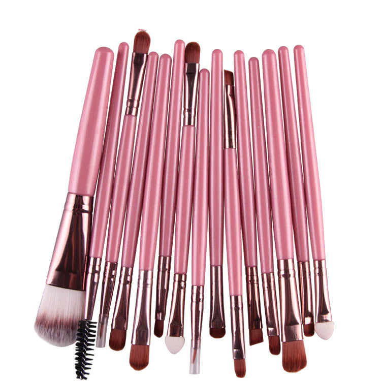 15 Pieces Makeup Brush Set