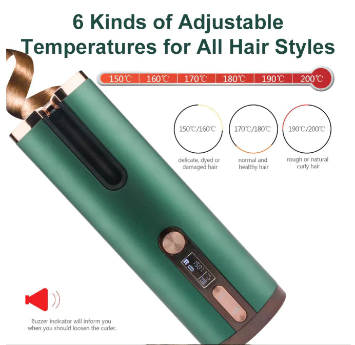 Rechargeable Wave Curler